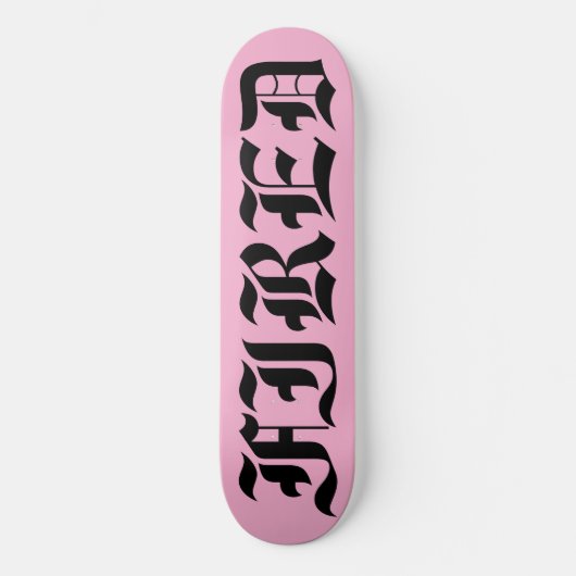 FEUERSKATEBOARDS SKATEBOARD (Vorderseite)
