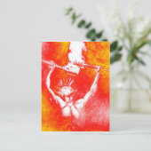 Feuerspiel Postkarte (Stehend Vorderseite)