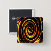 Feuerspirale - Maßgeschneiderte Button (Vorne & Hinten)