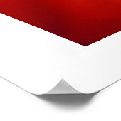 Feuerspirale Poster (Ecke)