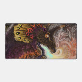 Feuerspitzter Drache Schreibtischunterlage (Vorderseite)