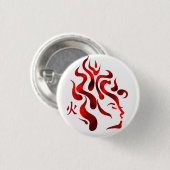 Feuersprite-Knopf Button (Vorne & Hinten)