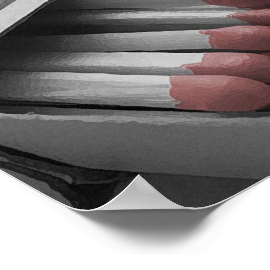 Feuerstarter Poster (Ecke)