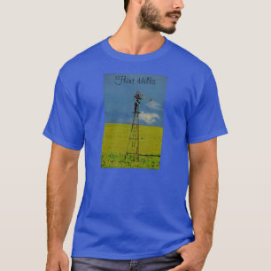 Feuerstein-Hügel von Kansas-T-Shirt T-Shirt