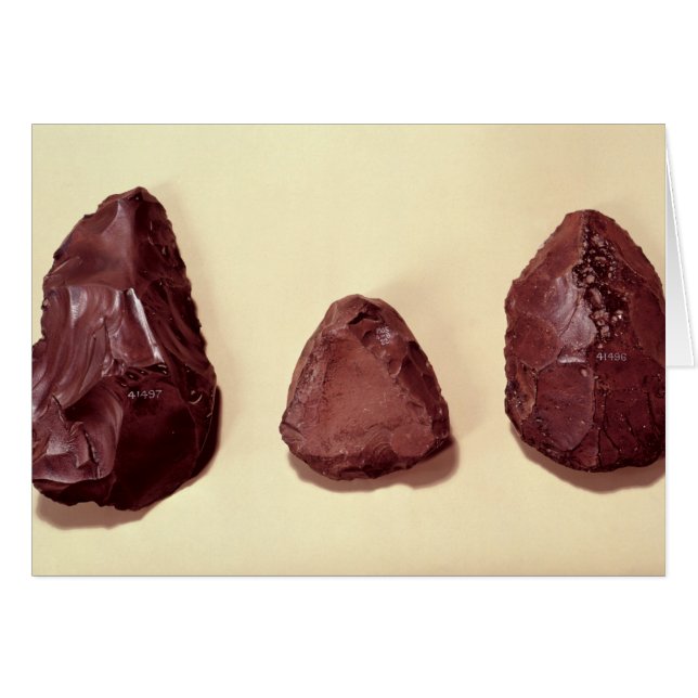 Feuersteinaxtköpfe (Vorderseite (Horizontal))