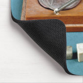 Feuersteingewichte und kupferne Balance, Mousepad (Ecke)