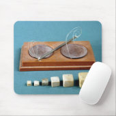 Feuersteingewichte und kupferne Balance, Mousepad (Mit Mouse)