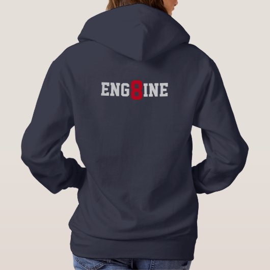 Feuerstelle 8 Frauenheld Hoodie (Rückseite)
