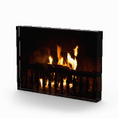 Feuerstelle auf Zuhause Fotoblock (Rechts)