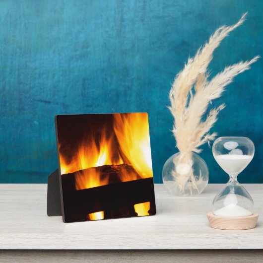 Feuerstelle auf Zuhause Fotoplatte (InSitu)