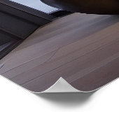 Feuerstelle auf Zuhause Poster (Ecke)