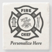 Feuerstelle des maltesischen Kreuzes   Steinuntersetzer (Vorderseite)