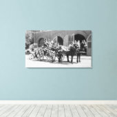 Feuerstelle, Feuerwehren, Feuerwehr, Feuerbeförder Leinwanddruck (Insitu (Holzboden))