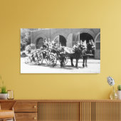 Feuerstelle, Feuerwehren, Feuerwehr, Feuerbeförder Leinwanddruck (Insitu (Wohnzimmer))