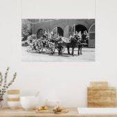 Feuerstelle, Feuerwehren, Feuerwehr, Feuerbeförder Poster (Küche)