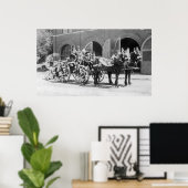 Feuerstelle, Feuerwehren, Feuerwehr, Feuerbeförder Poster (Heimbüro)