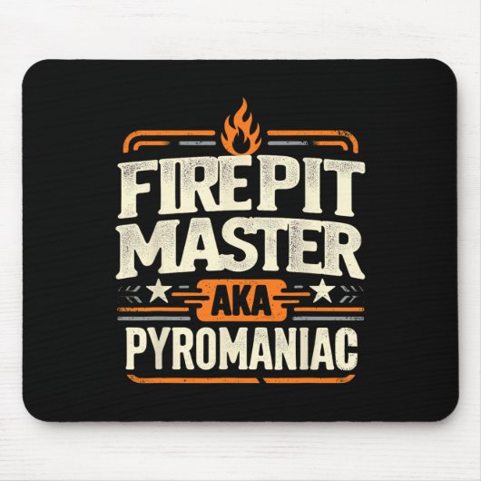 Feuerstelle Meister Pyromancy Pyrotechnics Feuerst Mousepad (Vorne)
