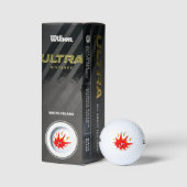 Feuerstern-heiße Shazaam-Weide Golfball (Verpackungen)