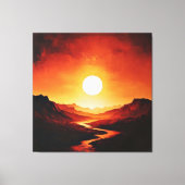 Feuerstöcke Leinwanddruck (Vorderseite)