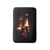 Feuerstromfotografie Badematte (Vorderseite Vertikal)