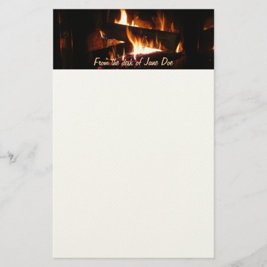Feuerstromfotografie Briefpapier (Vorderseite)