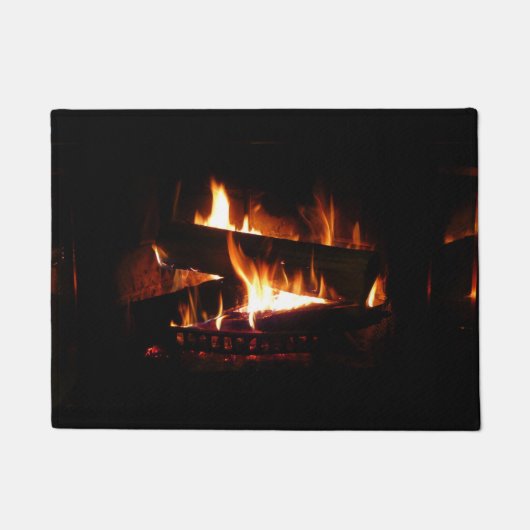 Feuerstromfotografie Fußmatte (Vorderseite)
