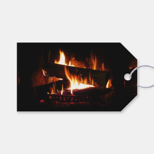 Feuerstromfotografie Geschenkanhänger (Vorderseite (Horizontal))