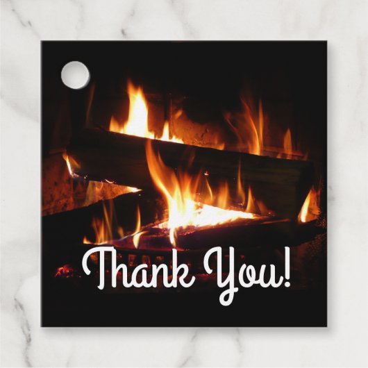 Feuerstromfotografie Geschenkanhänger (Vorderseite)