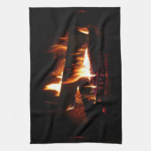 Feuerstromfotografie Geschirrtuch (Vertikal)
