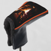 Feuerstromfotografie Golf Headcover (3/4 Vorderseite)