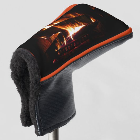 Feuerstromfotografie Golf Headcover (3/4 Vorderseite)