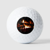 Feuerstromfotografie Golfball (Vorderseite)