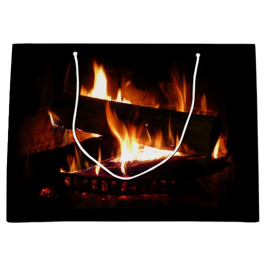 Feuerstromfotografie Große Geschenktüte (Vorderseite)