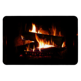 Feuerstromfotografie Magnet