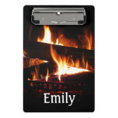 Feuerstromfotografie Mini Klemmbrett (Vorderseite)