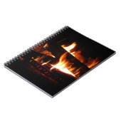 Feuerstromfotografie Notizblock (Linke Seite)