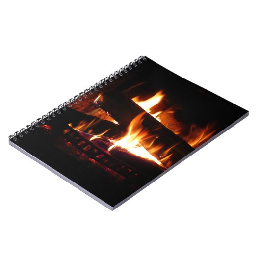 Feuerstromfotografie Notizblock (Linke Seite)