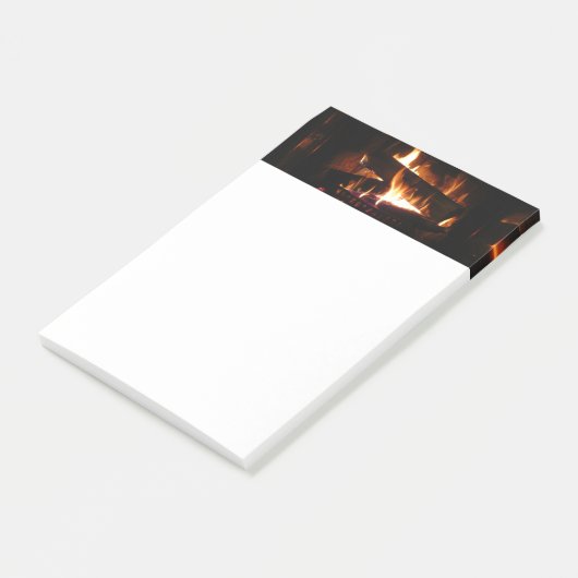 Feuerstromfotografie Post-it Klebezettel (angewinkelt)