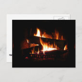Feuerstromfotografie Postkarte (Vorne/Hinten)