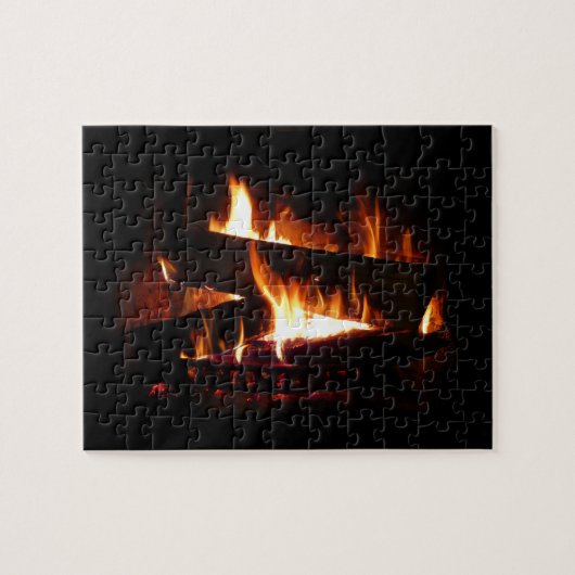 Feuerstromfotografie Puzzle (Horizontal)