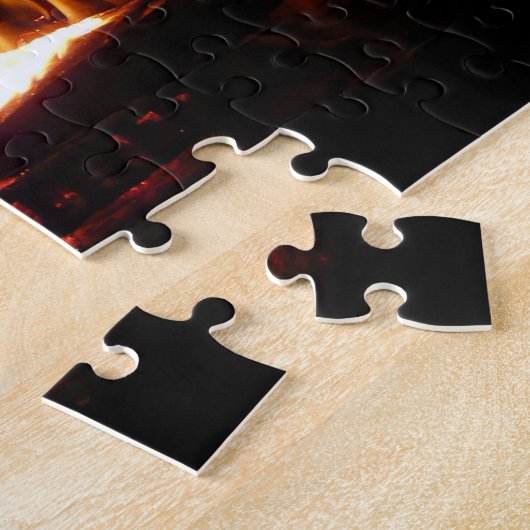 Feuerstromfotografie Puzzle (Seite)