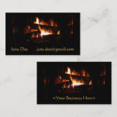 Feuerstromfotografie Visitenkarte (Vorne/Hinten)