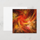 Feuersturm Abstrakte Kunst (Vorne/Hinten)