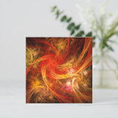Feuersturm Abstrakte Kunst (Stehend Vorderseite)