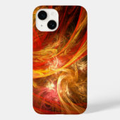 Feuersturm Abstrakte Kunst Case-Mate iPhone Hülle (Rückseite)