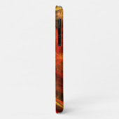 Feuersturm Abstrakte Kunst Case-Mate iPhone Hülle (Hinten/Links)