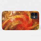 Feuersturm Abstrakte Kunst Case-Mate iPhone Hülle (Rückseite (Horizontal))