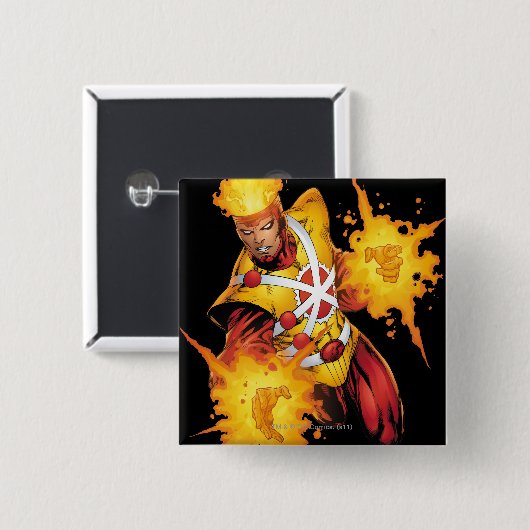 Feuersturm Button (Vorne & Hinten)