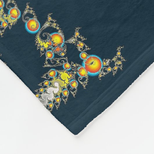 Feuersturm Fleece Blanket (Ecke)