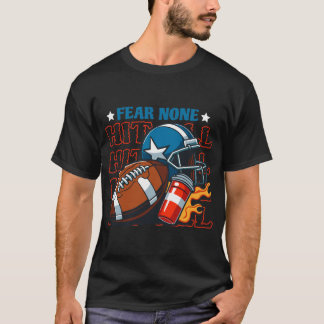 Feuersturm für Fußball-Helme T-Shirt